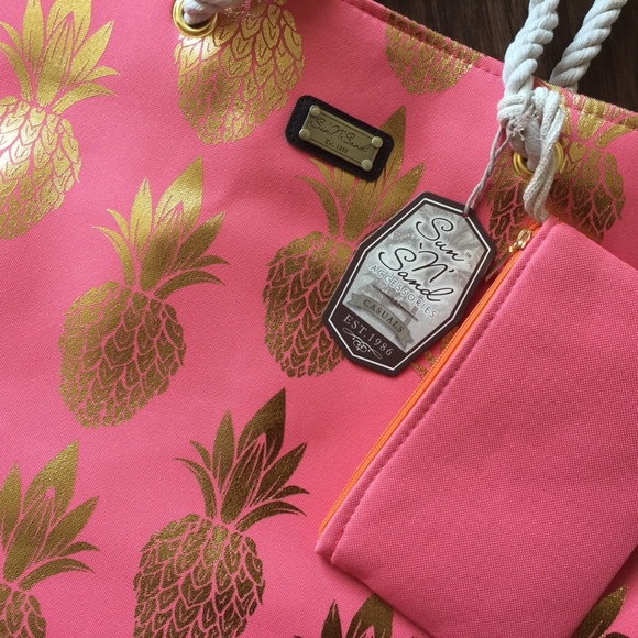 Last One!Oversize Tropical Beach Tote - Picture 4 of 6